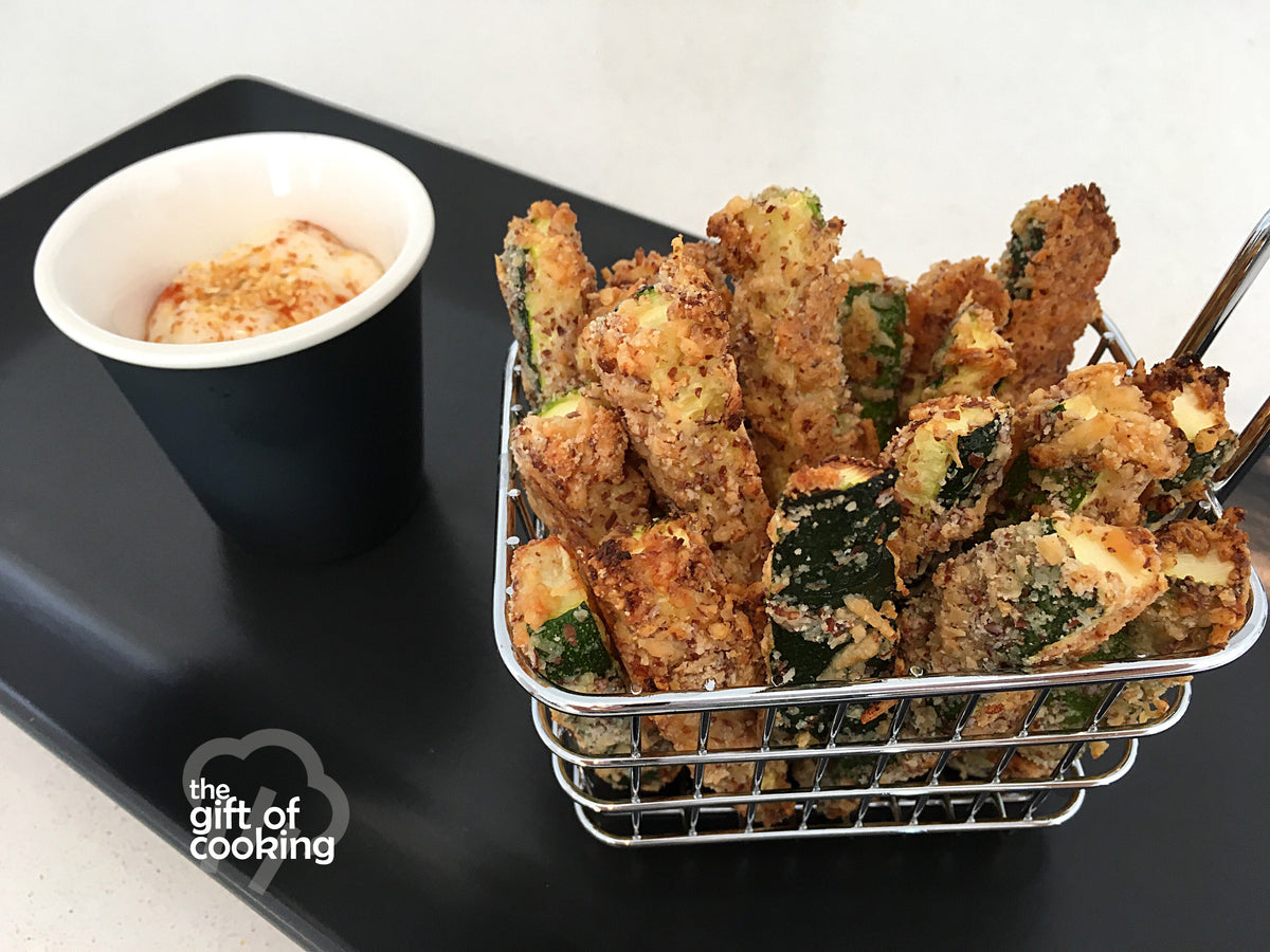 HEALTHY ZUCCHINI FRIES - OUR GIFT OF COOKING – Our Gift Society