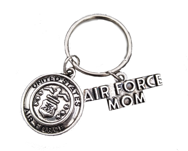 Air Force Mom Keychain