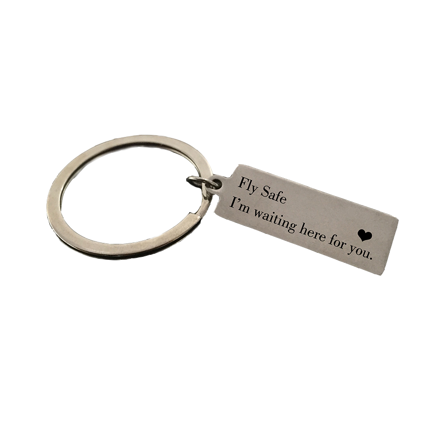 Got a loved one who is about to travel? Then this Fly Safe keychain is –
