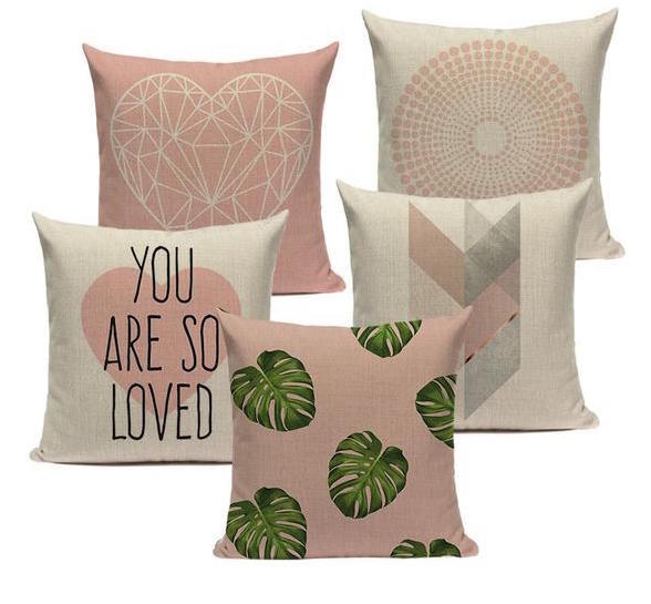 Pretty in Pink Pillow Cases