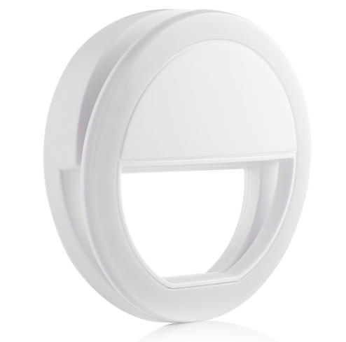 Rechargeable Clip On Selfie Ring LED Light
