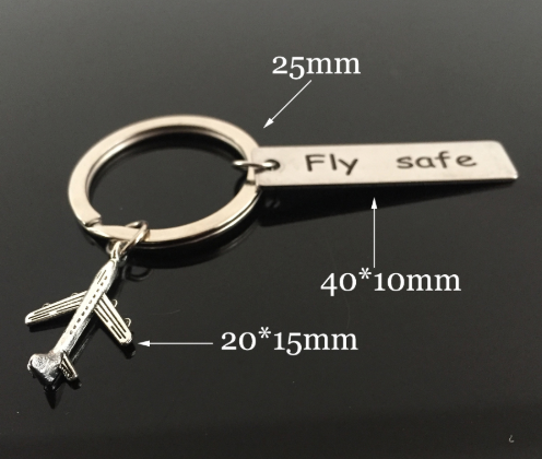 Fly Safe Keychain