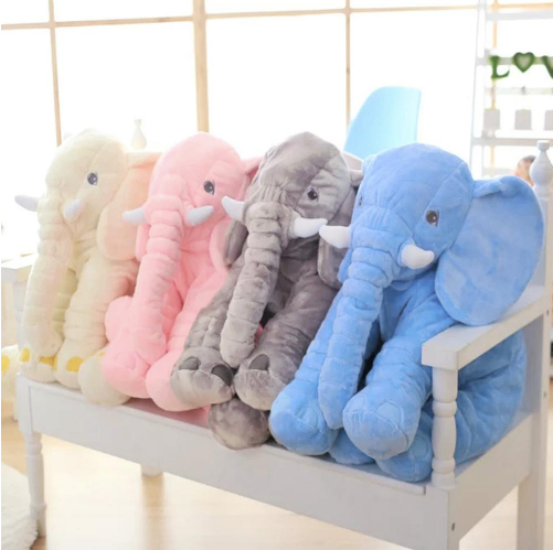 Oversized Plush Elephant