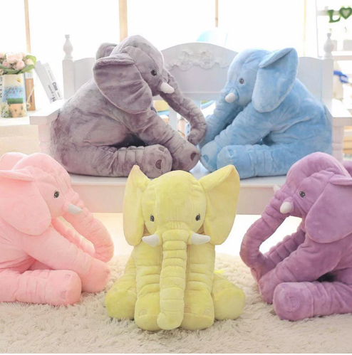 Oversized Plush Elephant