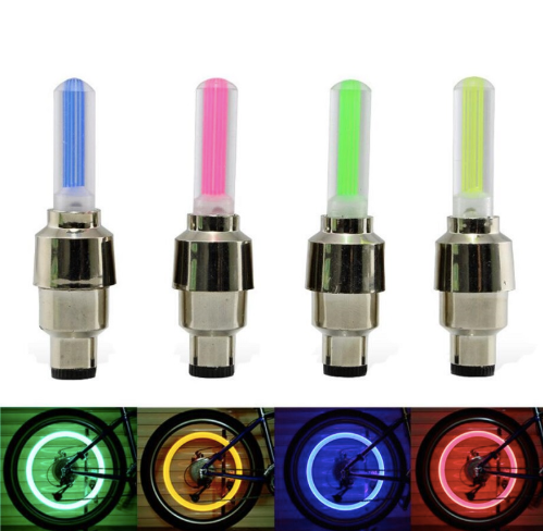 1, 2 or 4 pcs Bicycle Spoke Light