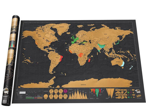 Scratch World Map