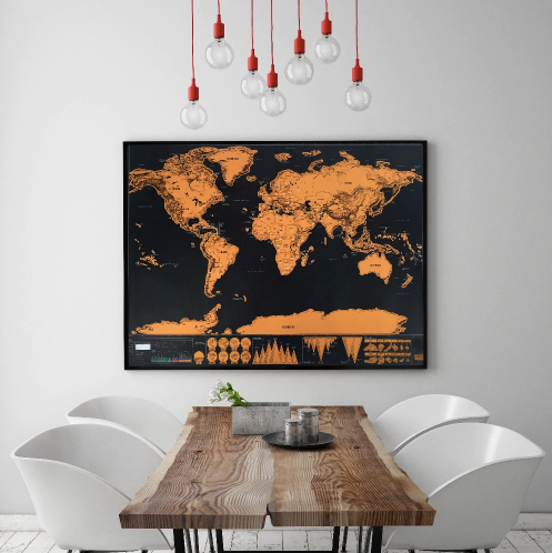 Scratch World Map
