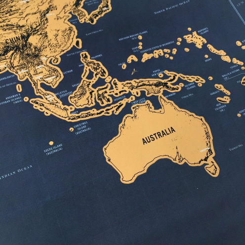 Scratch World Map