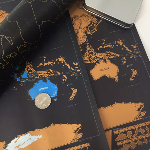 Scratch World Map