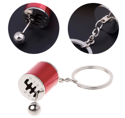 6 Speed Gear Shift Keychain