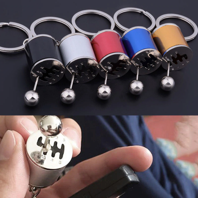 6 Speed Gear Shift Keychain