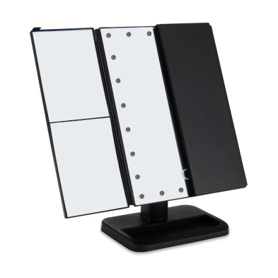 LED Touch Screen Makeup Mirror With Magnification