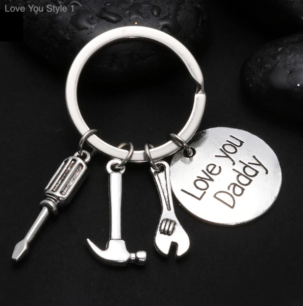 Dad's Tools Keychain