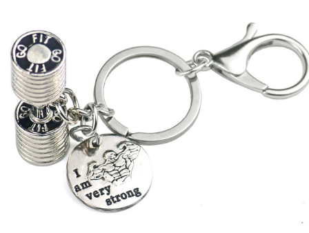 Strong Man Keychain