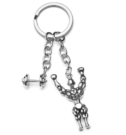 Strong Man Keychain