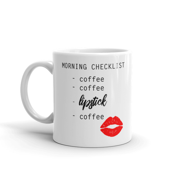Coffee x2, Lipstick Mug