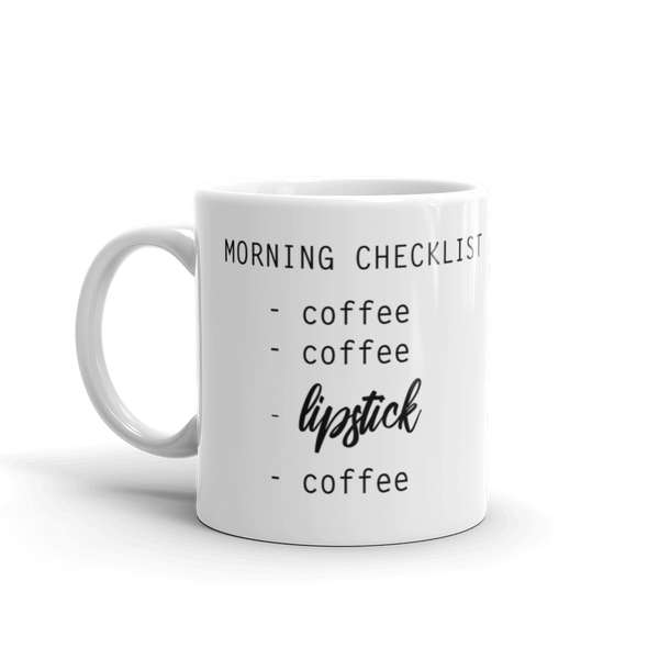 Coffee X2, Lipstick Mug