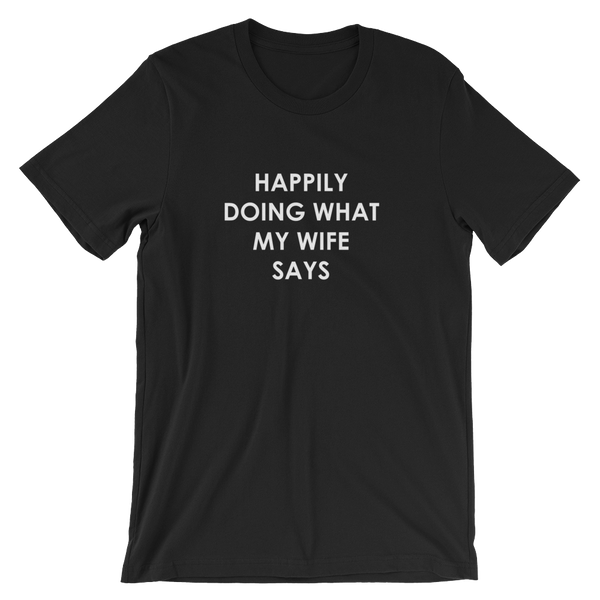 Happily Doing Men's Tee