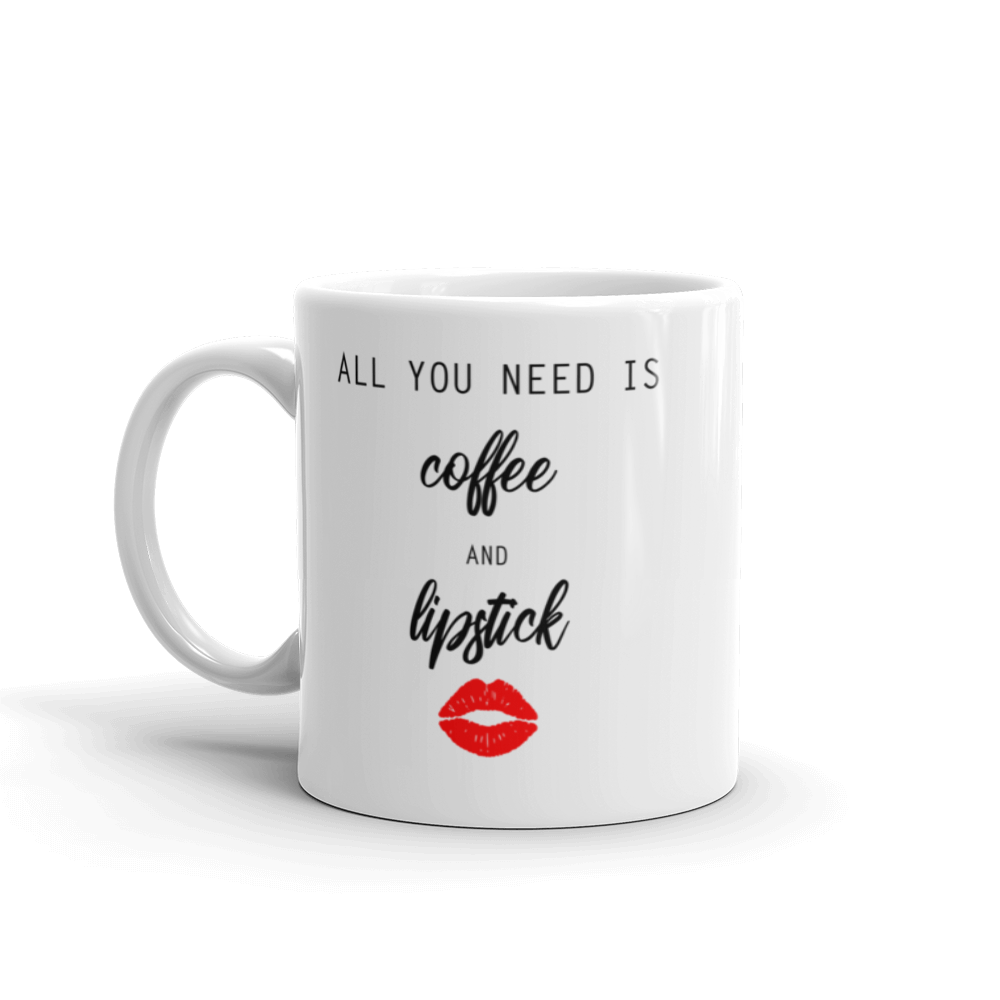 Lipstick & Coffee Mug