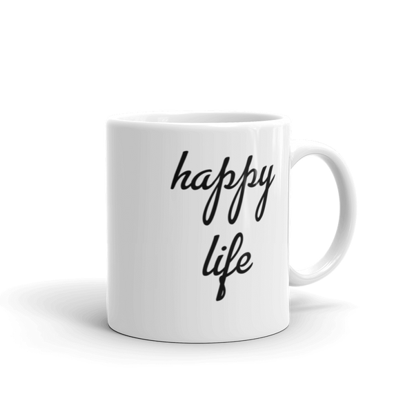 Happy Life Mug