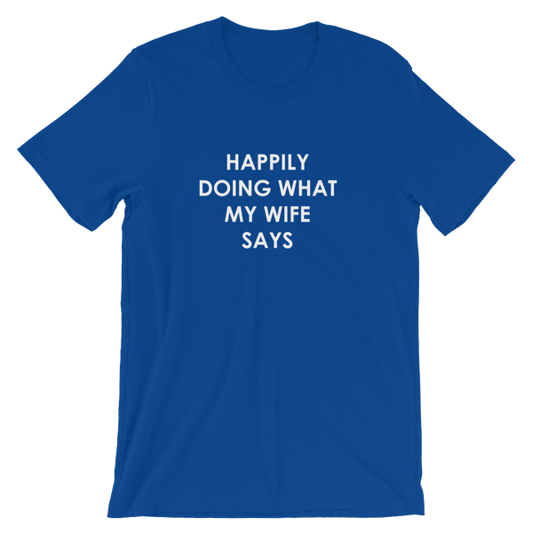 Happily Doing Men's Tee