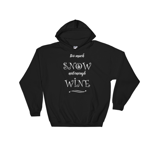 Snow & Wine Christmas Hoodie