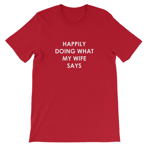 Happily Doing Men's Tee