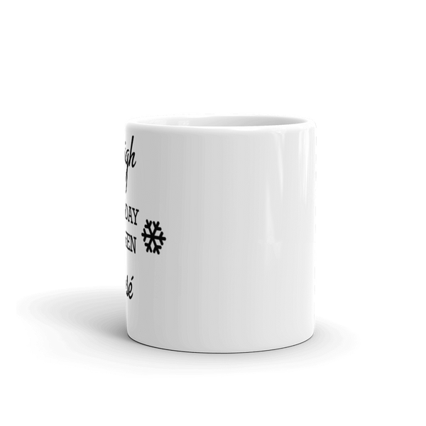 Sleigh & Rosé Christmas Mug