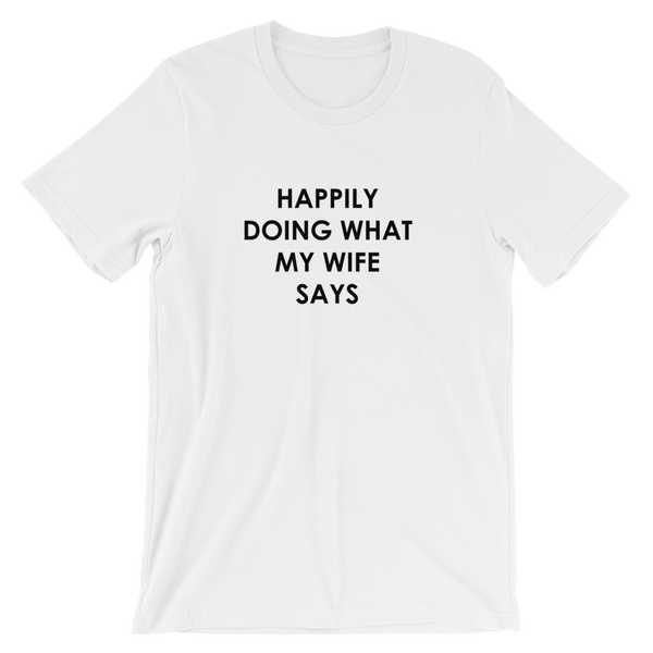 Happily Doing Men's Tee