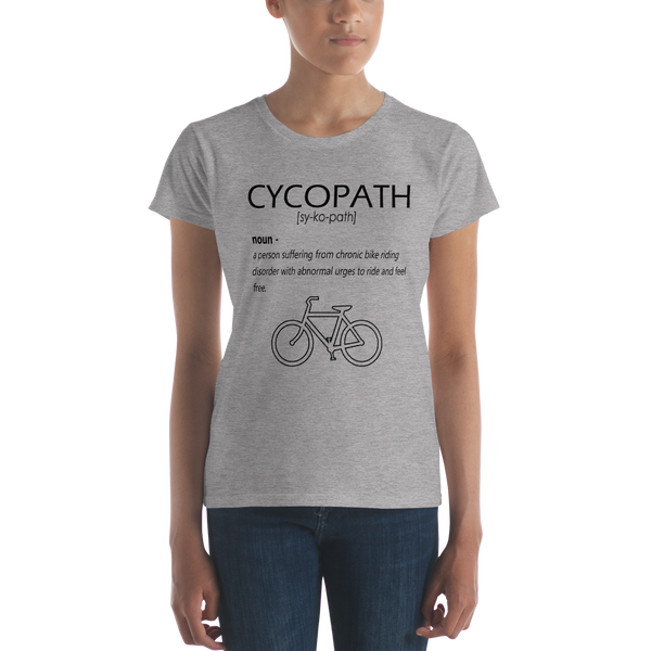 Cycopath Women's Tee Black
