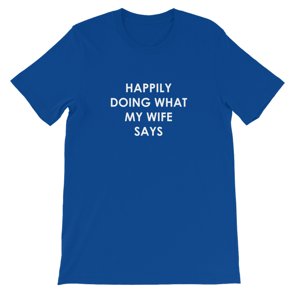 Happily Doing Men's Tee