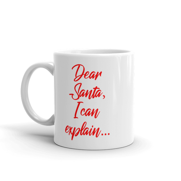 Dear Santa Christmas Mug
