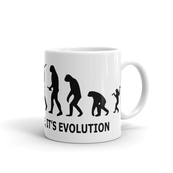 Cyclist's Evolution Mug
