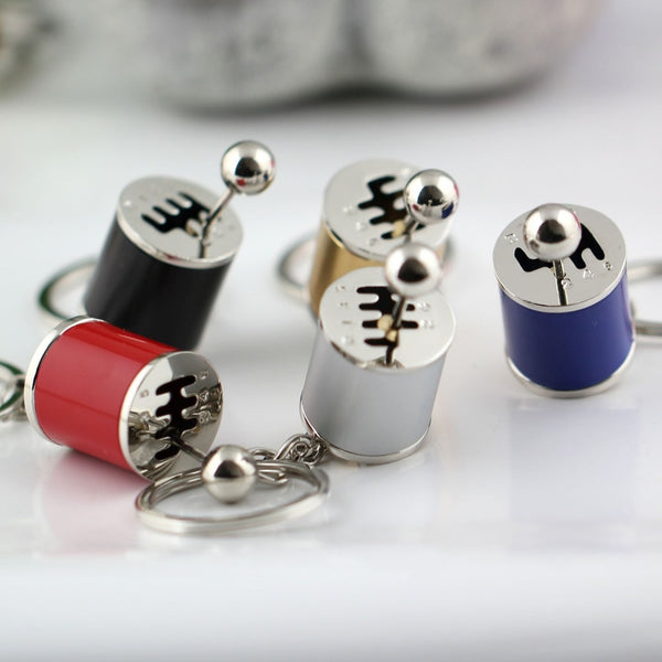 6 Speed Gear Shift Keychain