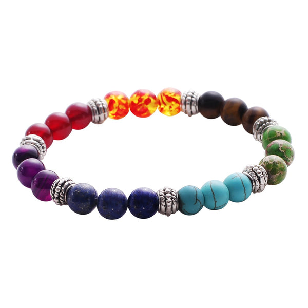 7 Chakra Stones Bracelet