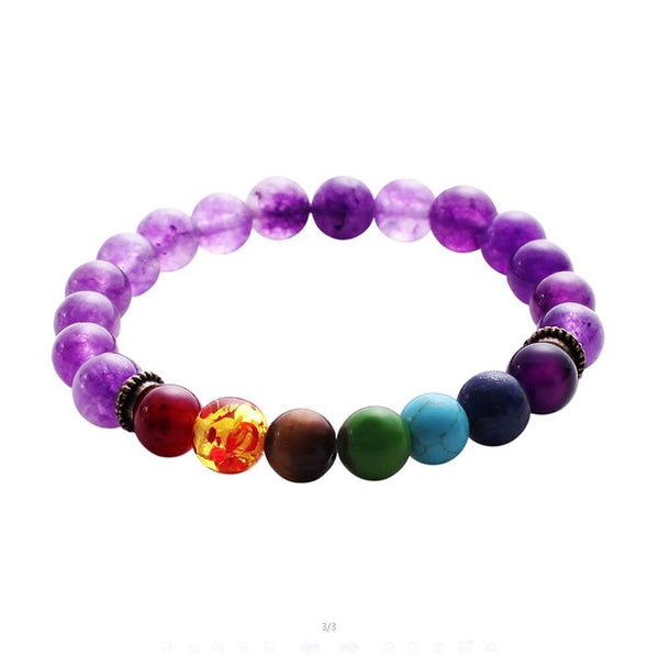 7 Chakra Stones Bracelet