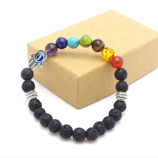 7 Chakra Stones Bracelet