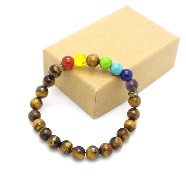 7 Chakra Stones Bracelet