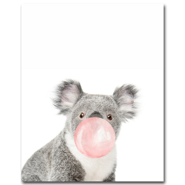 Decorative Wall Animal Canvas Print