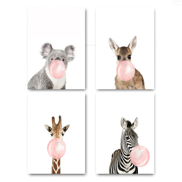 Decorative Wall Animal Canvas Print