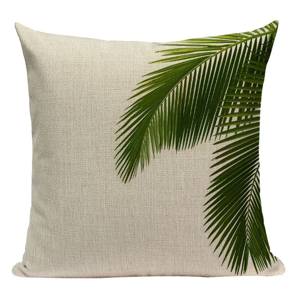 Tropical Leaves Pillow Cases