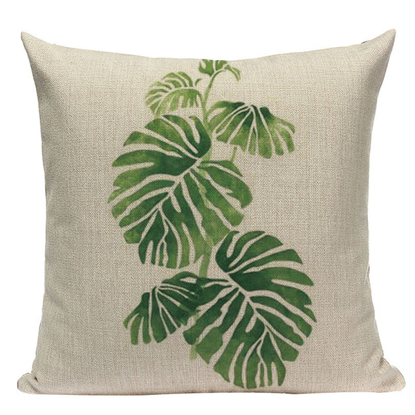 Tropical Leaves Pillow Cases