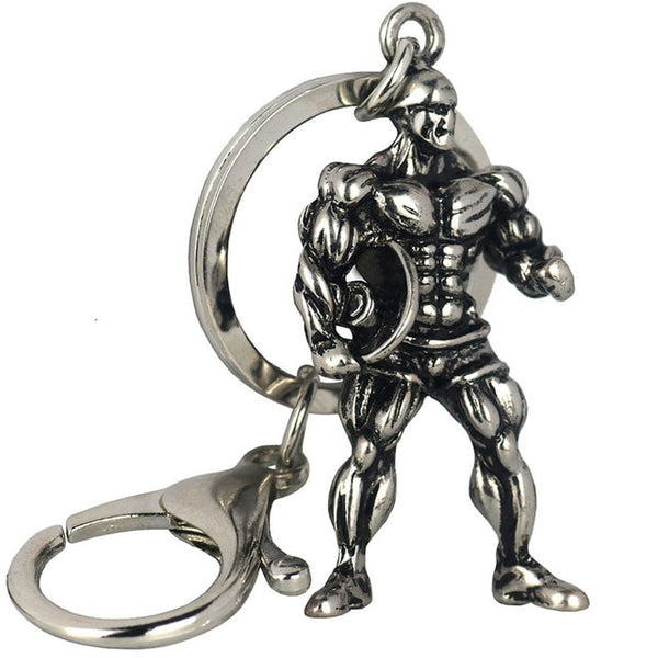 Strong Man Keychain