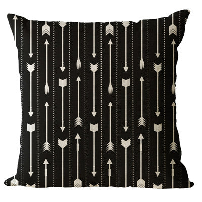 Monochrome Geometric Pillow Cases