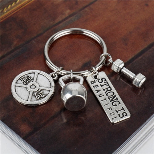 Gym Motivation Keychain Type 2