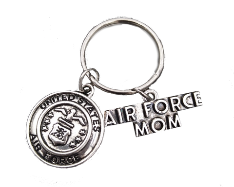 Air Force Mom Keychain