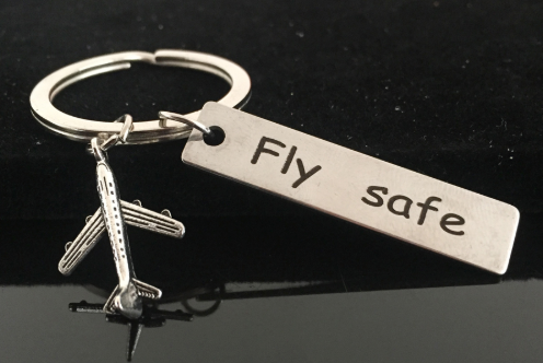 Fly Safe Keychain