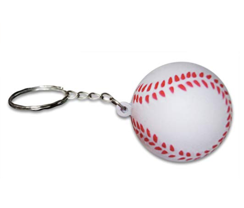 1, 6 or 12 Pcs Baseball Ball Keychain