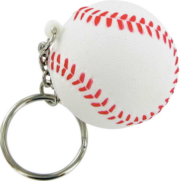 1, 6 or 12 Pcs Baseball Ball Keychain