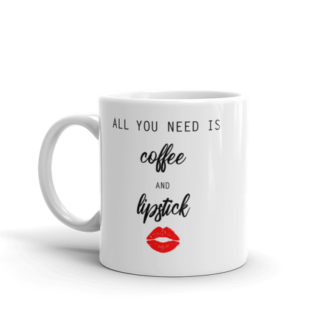 Lipstick & Coffee Mug
